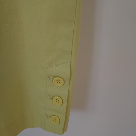 Talbots Yellow Cropped Pants - Picture 8 of 9